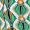 Multi Print V Neck Tie Detail Short Sleeve Midi Dress