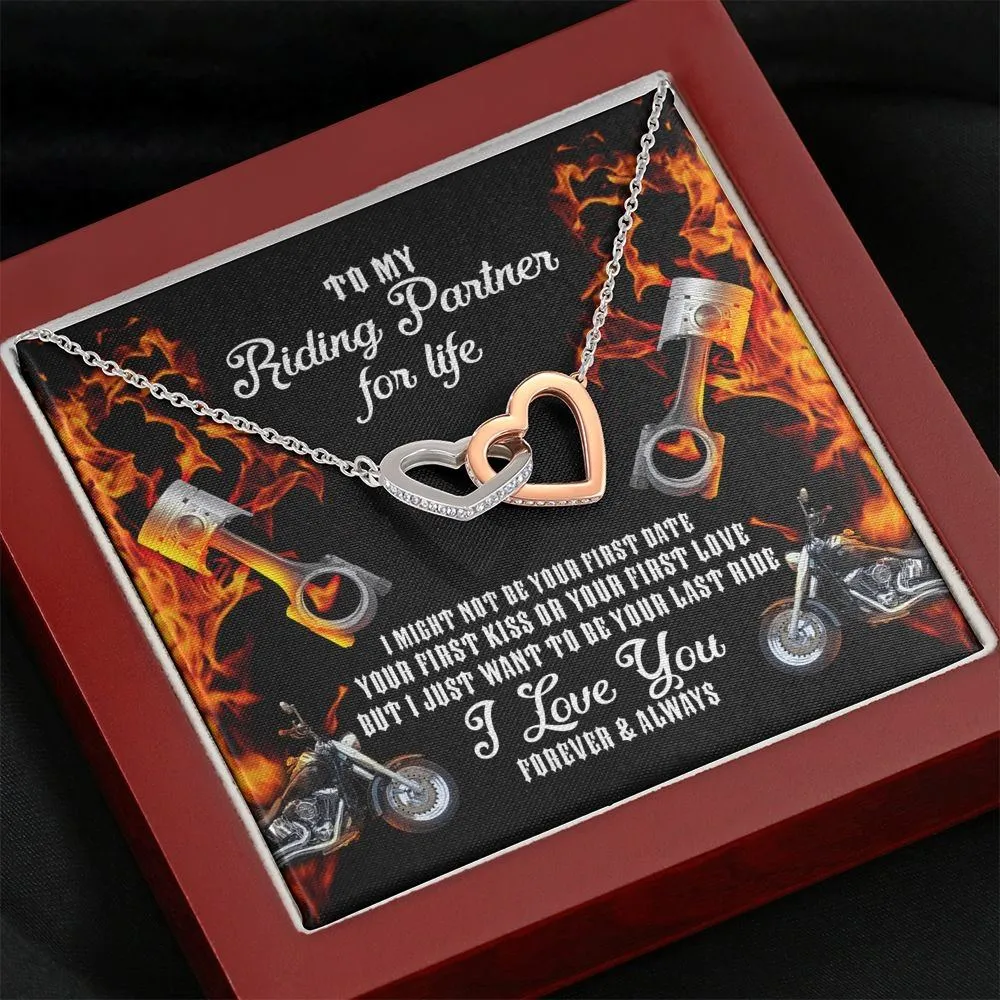 My Riding Partner, Flaming Pistons Necklace