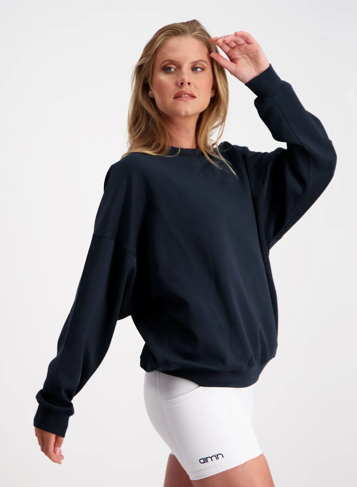 Navy Comfy Modal Sweatshirt