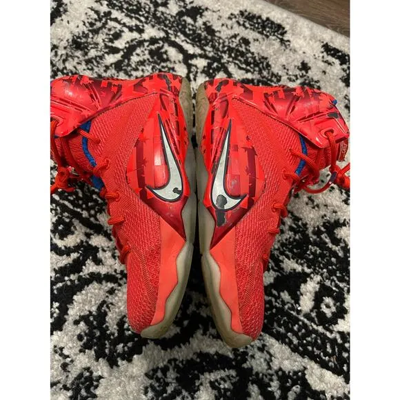Nike Kids/Youth LeBron 12 'USA' Sneakers Sz 6.5Y