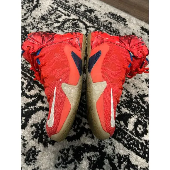 Nike Kids/Youth LeBron 12 'USA' Sneakers Sz 6.5Y