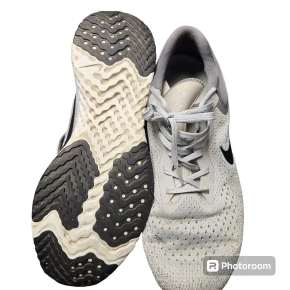 Nike Odyssey React VT2 Sneakers, Gray &amp; Black A09819-003 - Men's S. 12