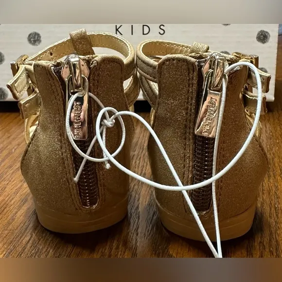 Nine West Kids Toddler/Baby Girls Lily Molly Cognac Sandals NWT Size 5