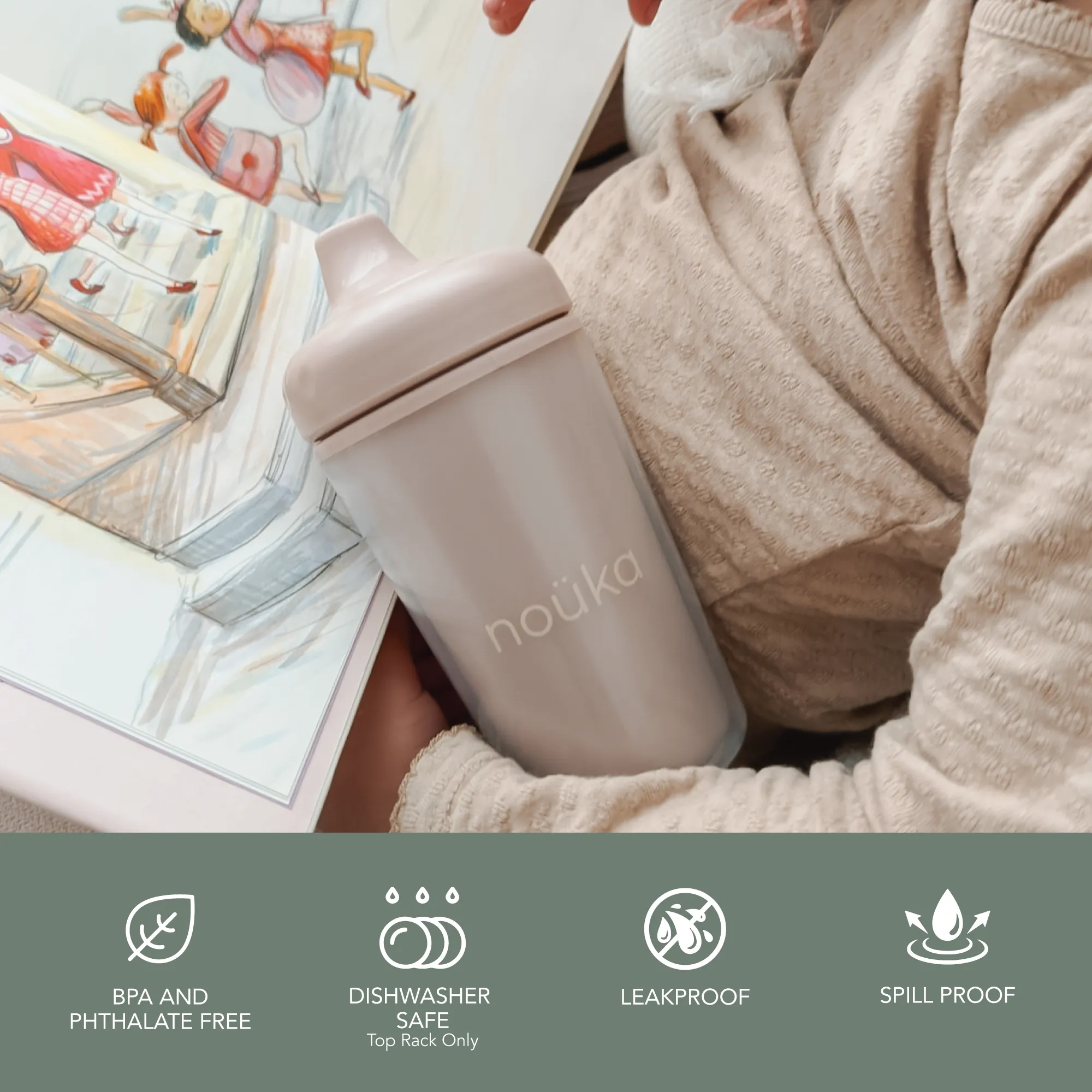 noüka Insulated Sippy Cup - Sunrise (Min. of 2 PK, Multiples of 2 PK)