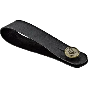 Ortega Connect Vegan Headstock Strap Connector - Black