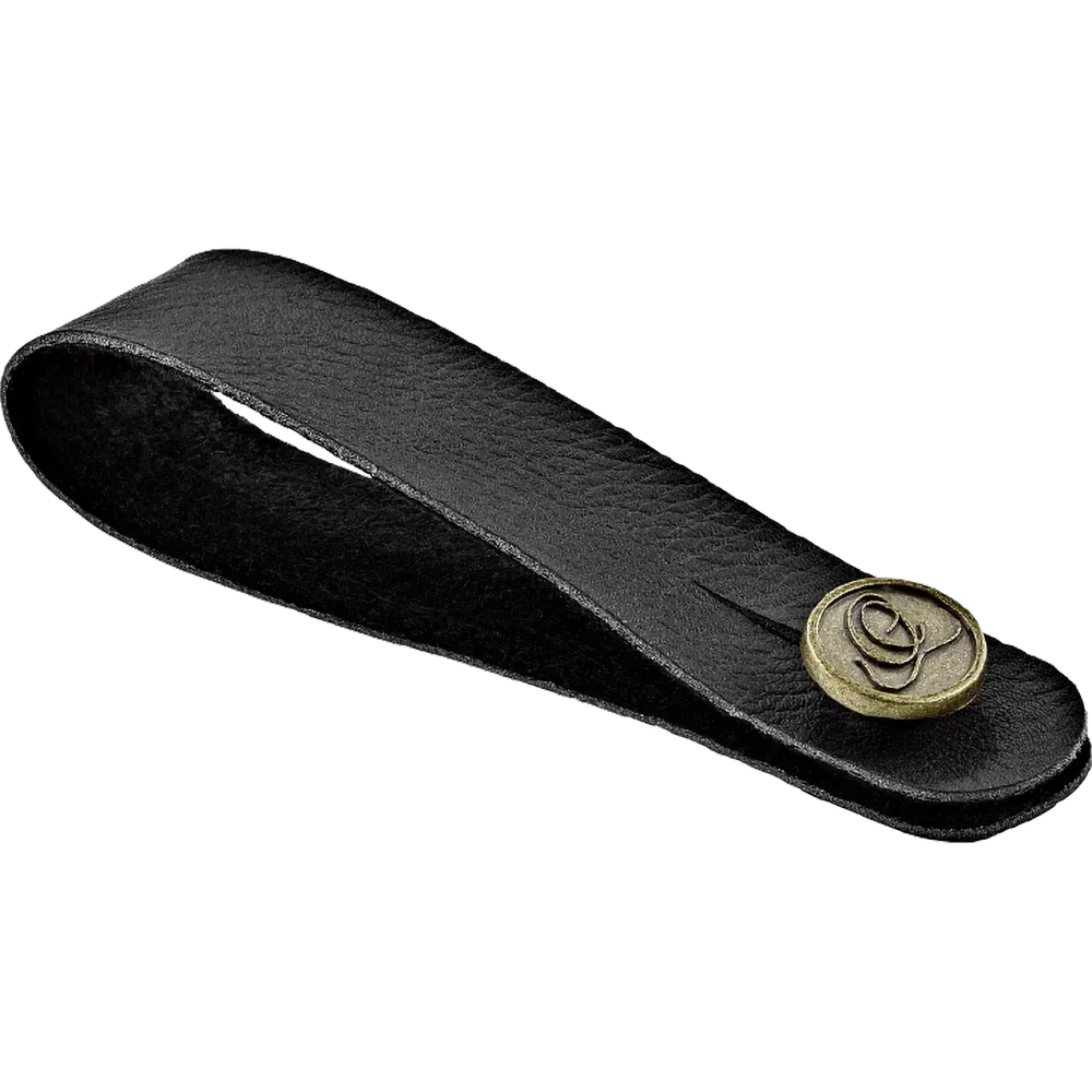 Ortega Connect Vegan Headstock Strap Connector - Black