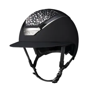 Pearls Star Lady Chrome Riding Helmet by KASK