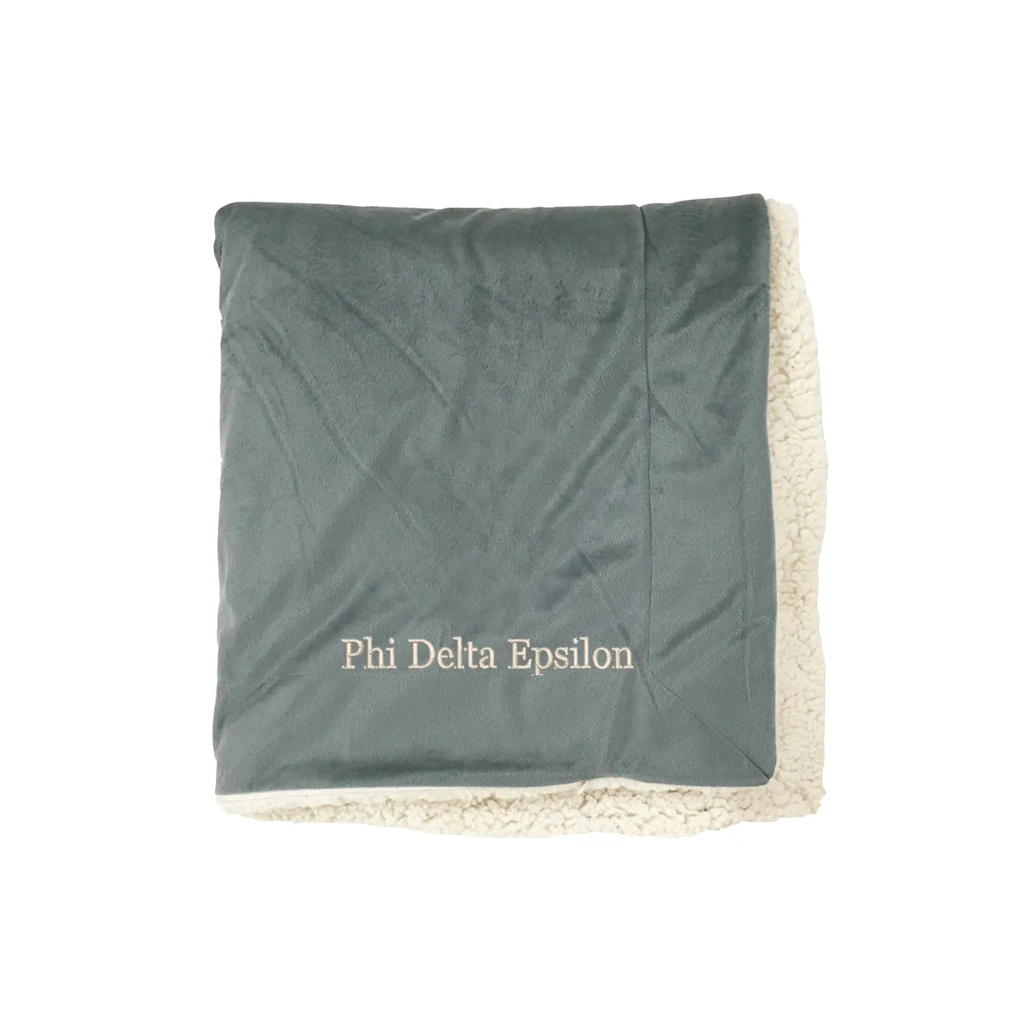 Phi Delta Epsilon Sherpa Lined Blanket