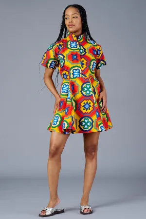 PRINTED ANYWHERE DRESS