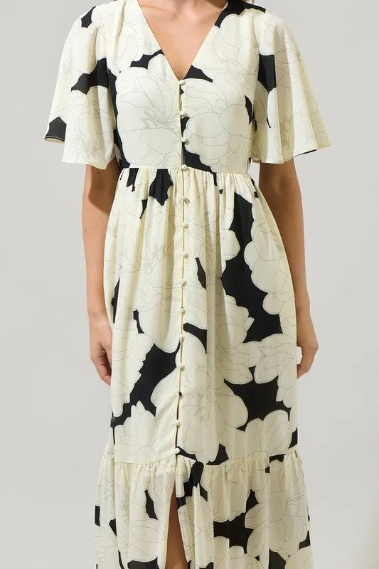 Quinsy Floral Maxi Dress