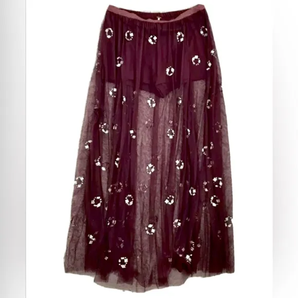 RARE!! NWT Free People Tutti Fruity Tutu Skirt (S)