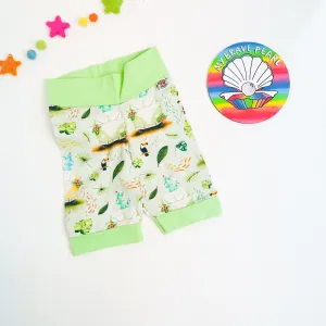 Ready To Ship 4-5Y Kids Mint Campers Cycling Shorts