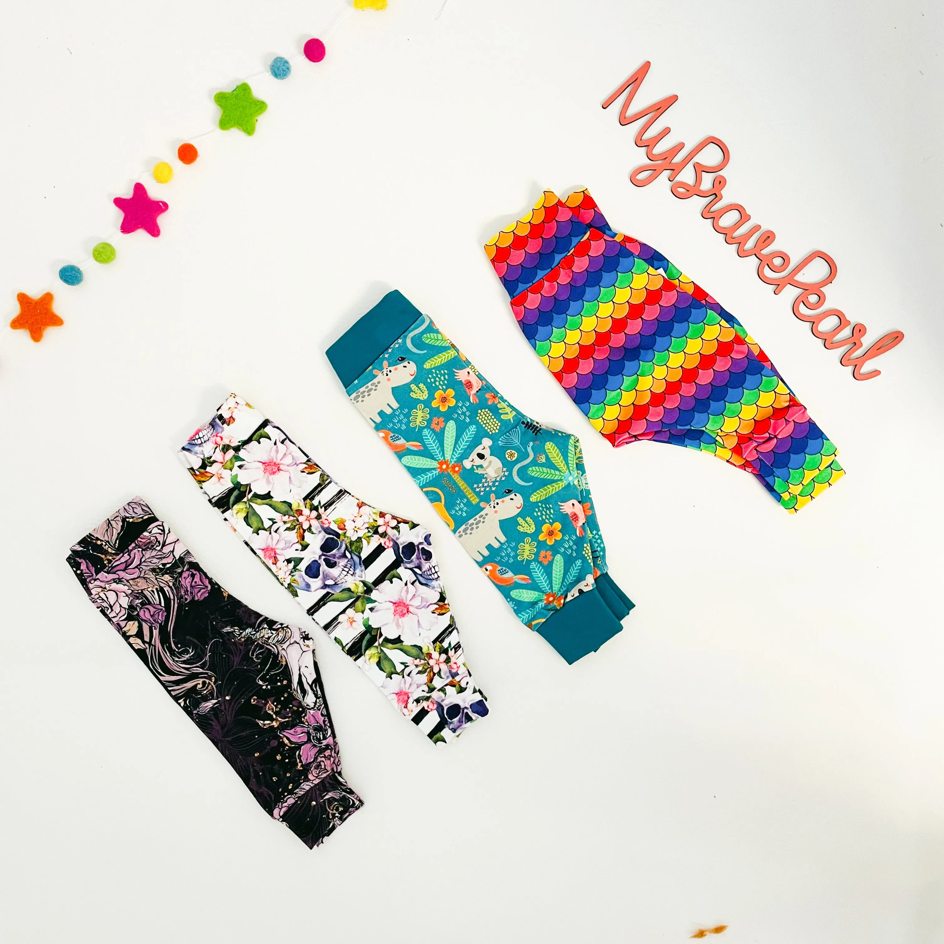 Ready To Ship Newborn Leggings