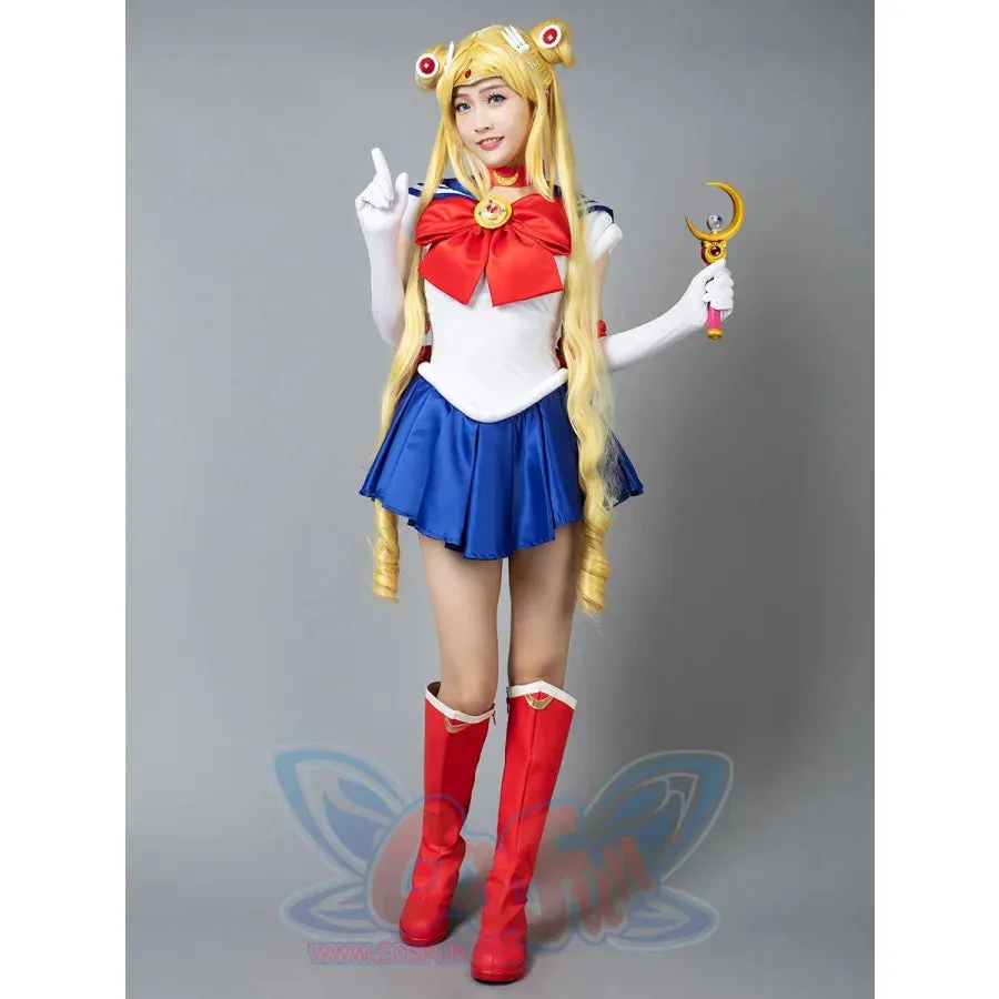 【READY TO SHIP】Tsukino Usagi Serena From Sailor Cosplay Costumes mp000139