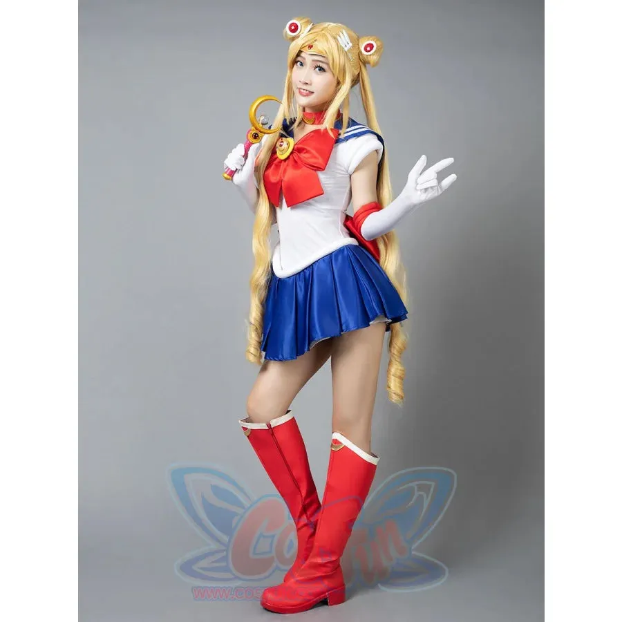 【READY TO SHIP】Tsukino Usagi Serena From Sailor Cosplay Costumes mp000139