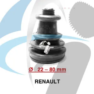 RENAULT CV BOOT 22MM-80MM