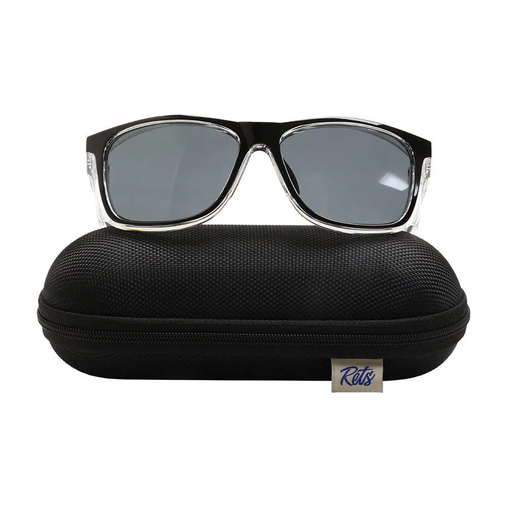 Rets - Remy Z87  Motorcycle Riding Sunglasses - Black - Tinted