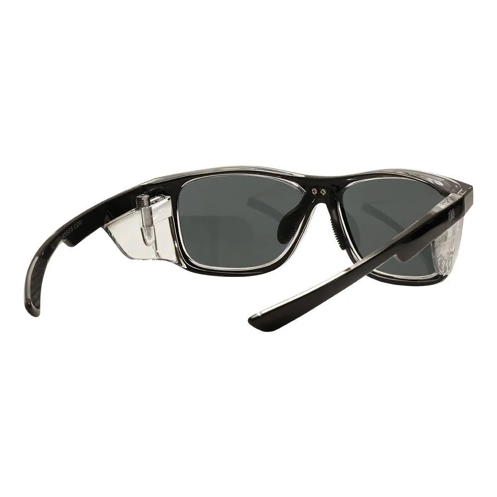 Rets - Remy Z87  Motorcycle Riding Sunglasses - Black - Tinted