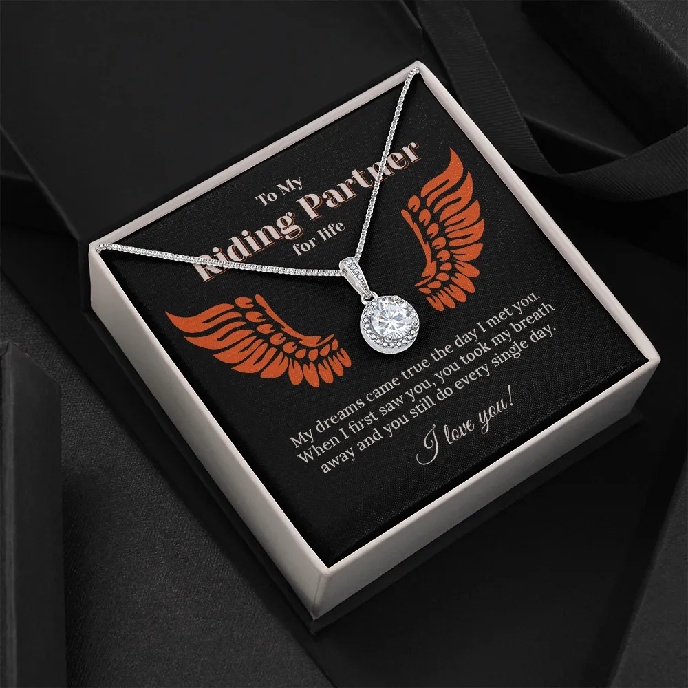 Riding Partner Eternal Love Valentine's Necklace