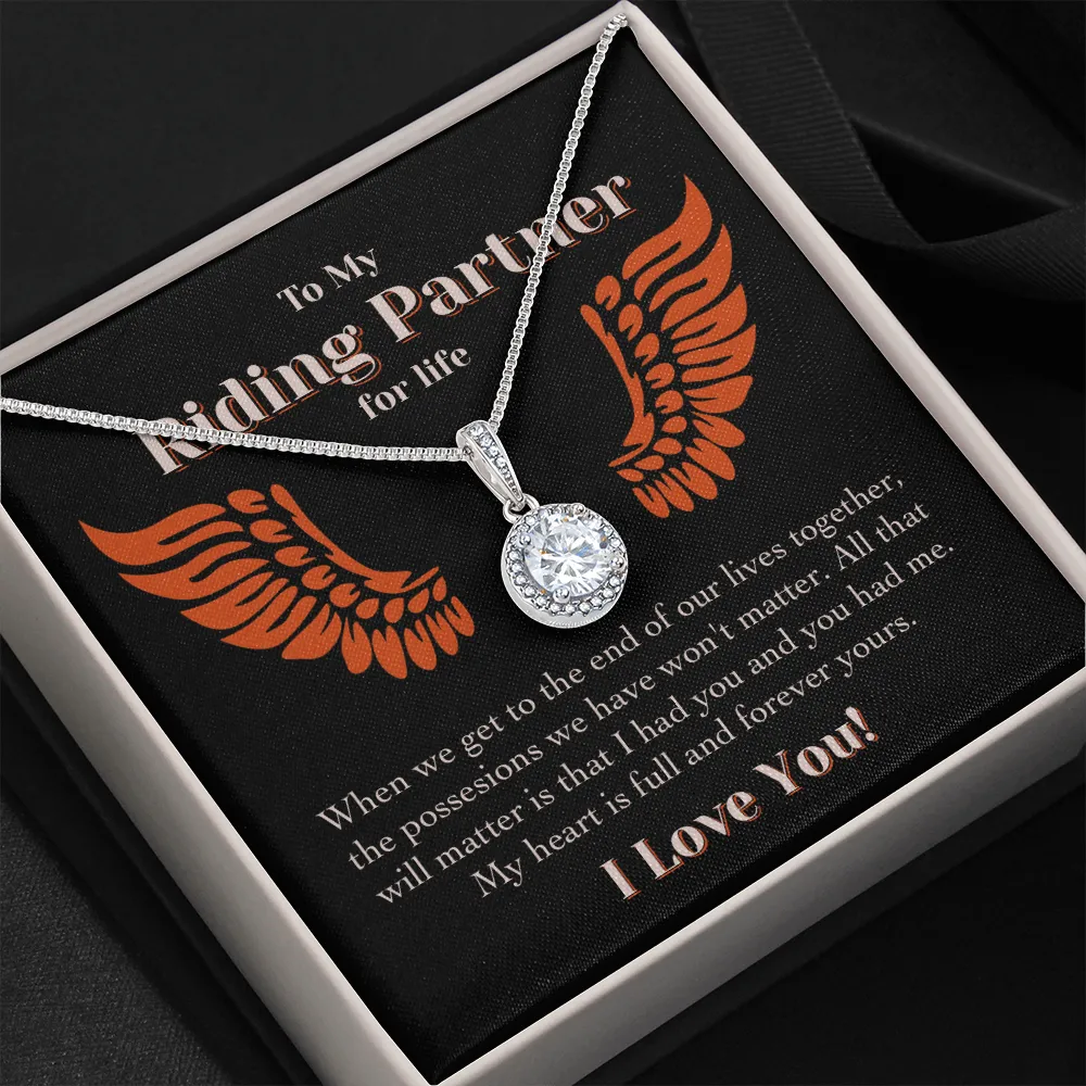 Riding Partner Eternal Love Valentine's Necklace