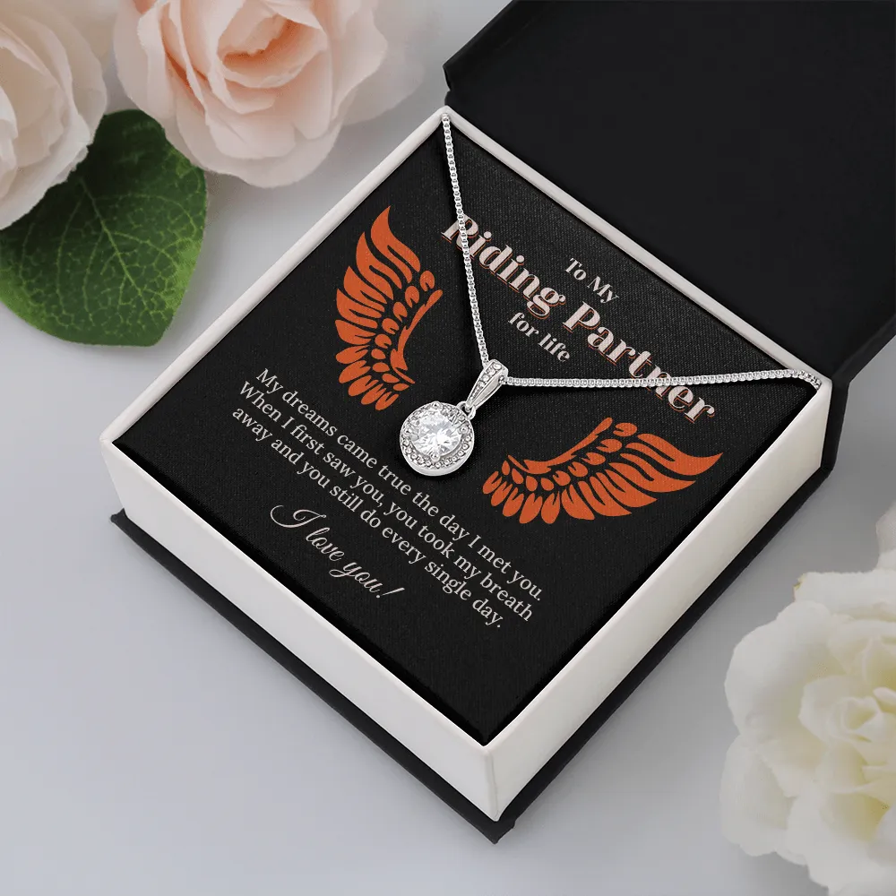 Riding Partner Eternal Love Valentine's Necklace