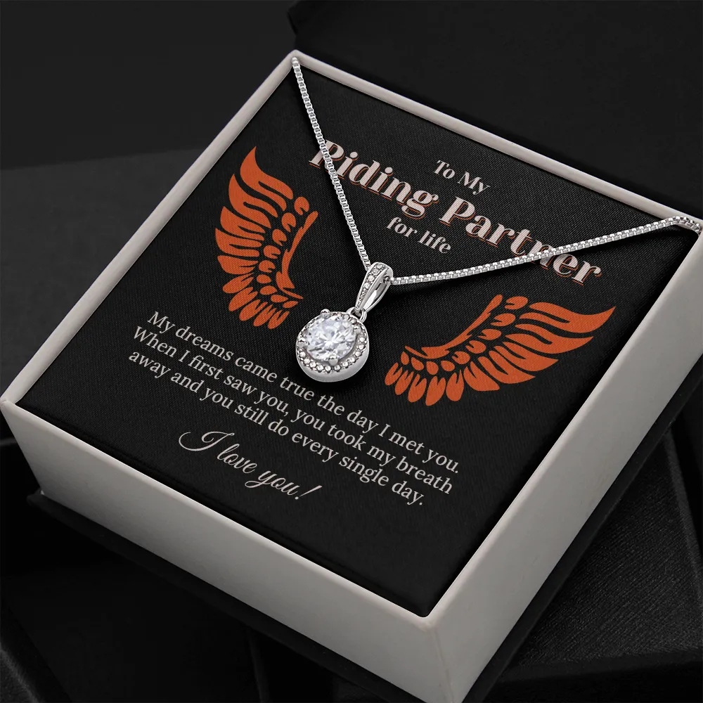Riding Partner Eternal Love Valentine's Necklace