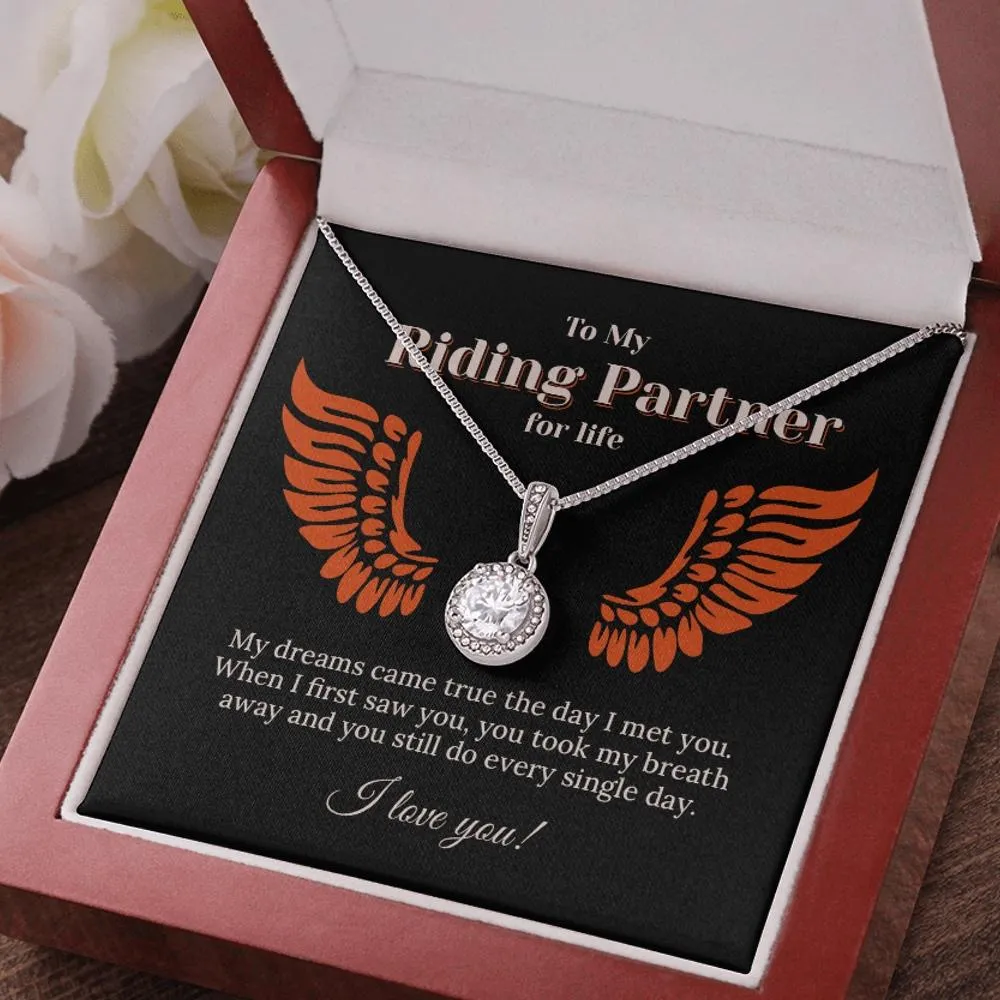 Riding Partner Eternal Love Valentine's Necklace