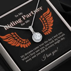 Riding Partner Eternal Love Valentine's Necklace