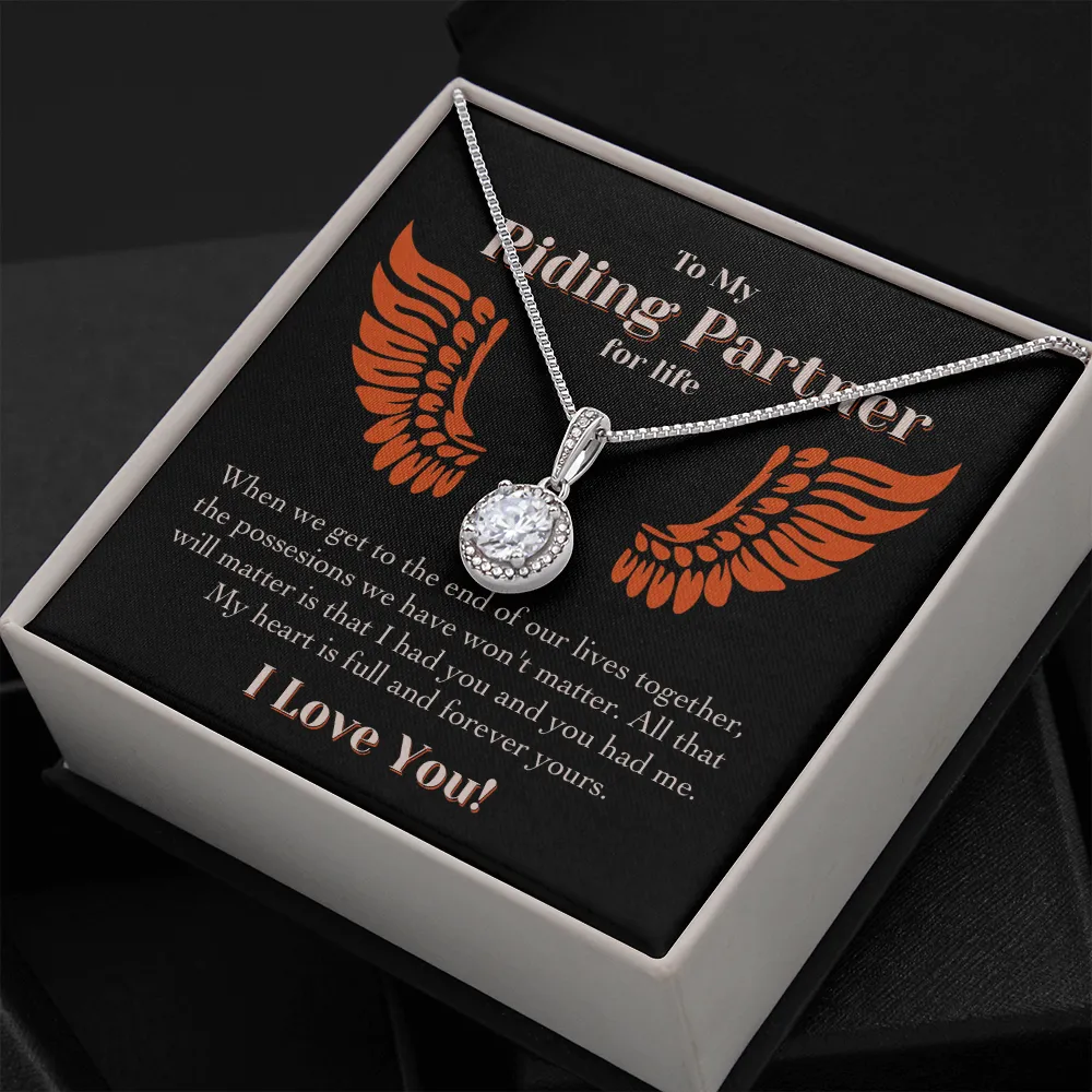 Riding Partner Eternal Love Valentine's Necklace