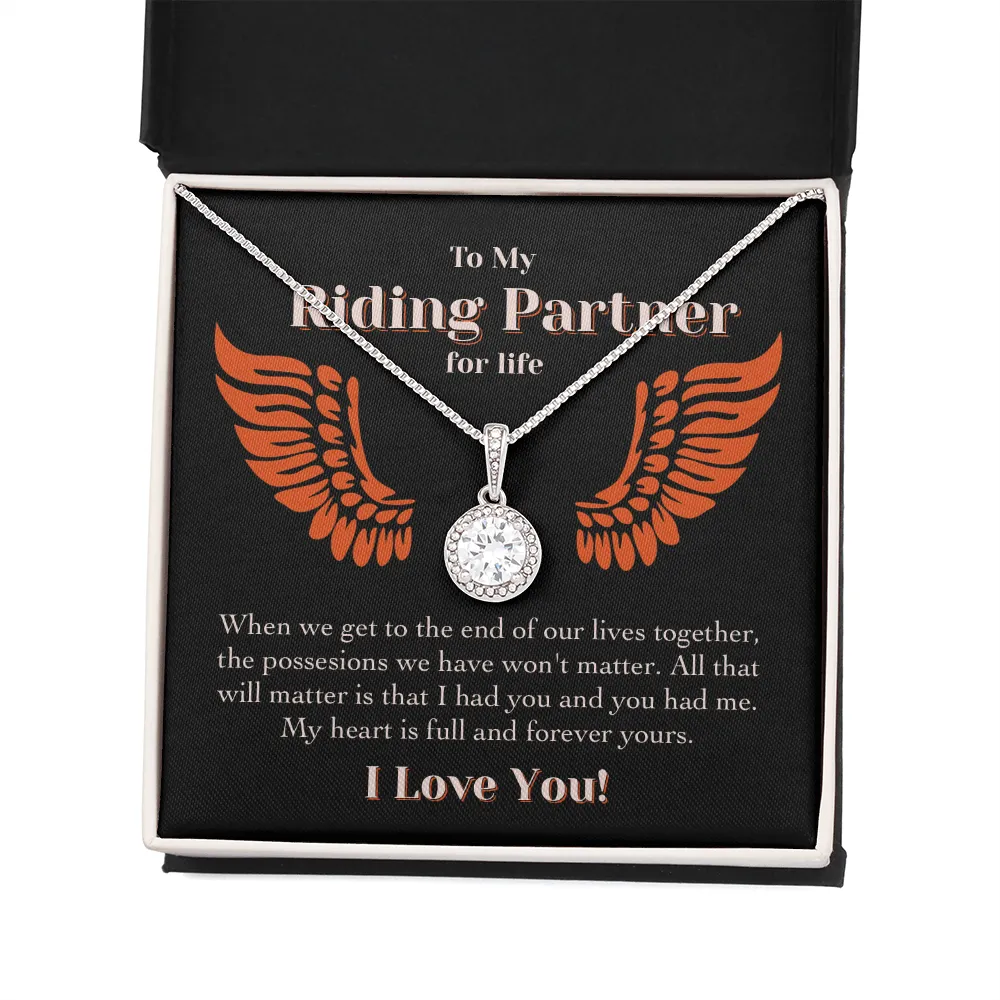 Riding Partner Eternal Love Valentine's Necklace