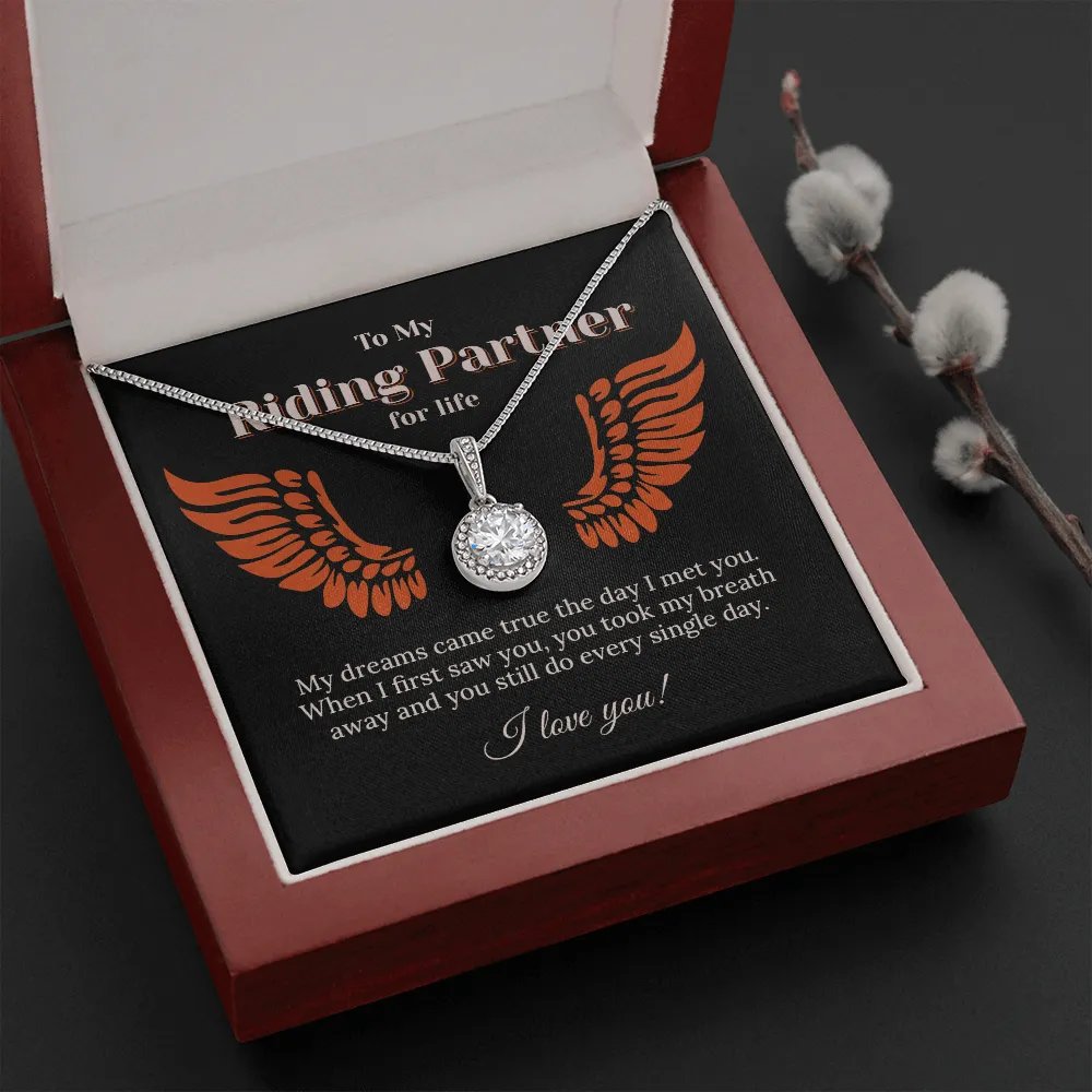 Riding Partner Eternal Love Valentine's Necklace