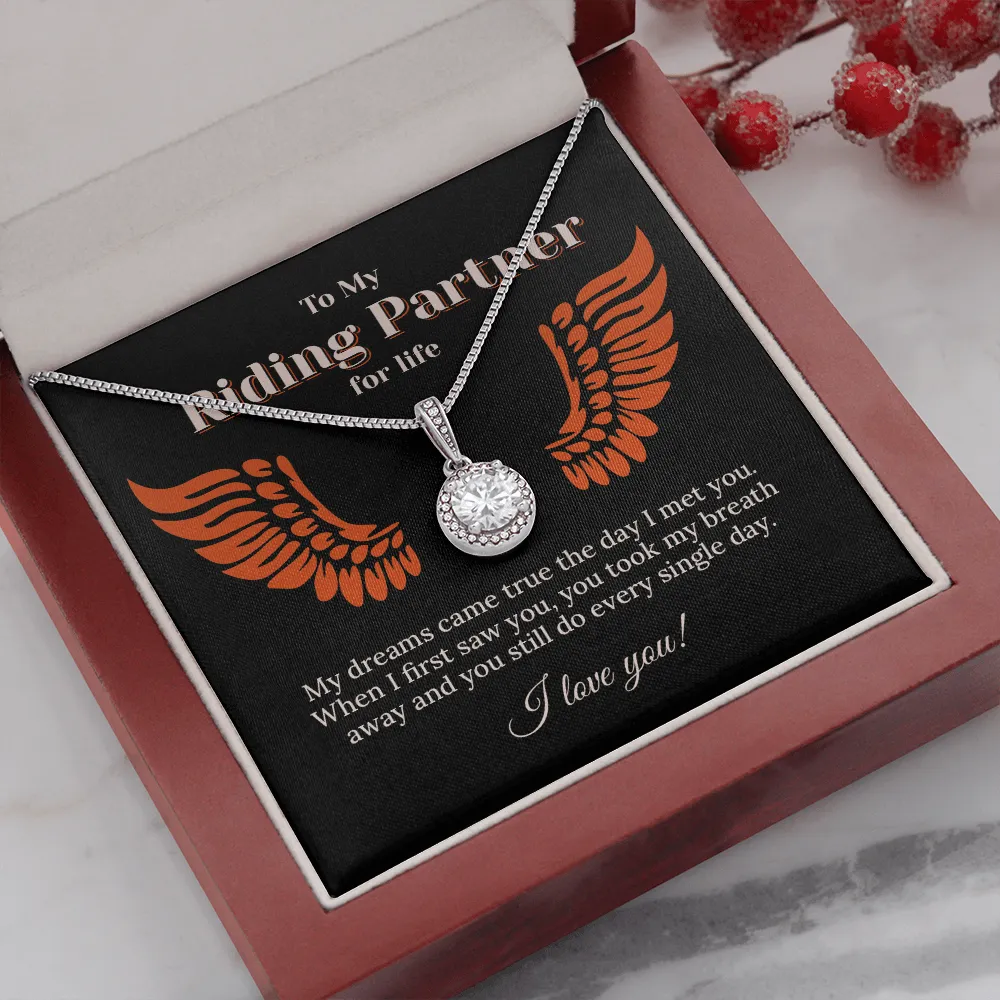 Riding Partner Eternal Love Valentine's Necklace