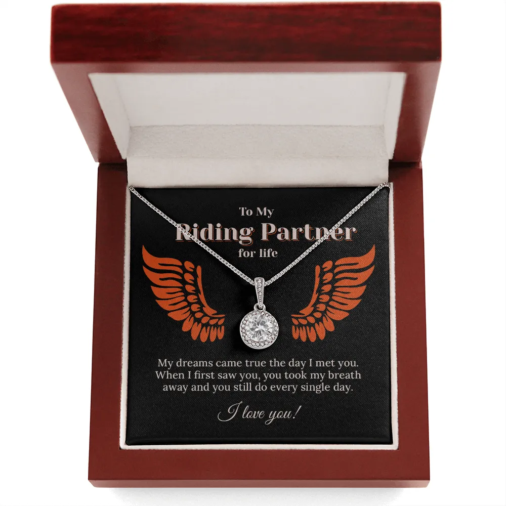 Riding Partner Eternal Love Valentine's Necklace