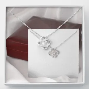 Riding Partner for Life Love Knot Necklace