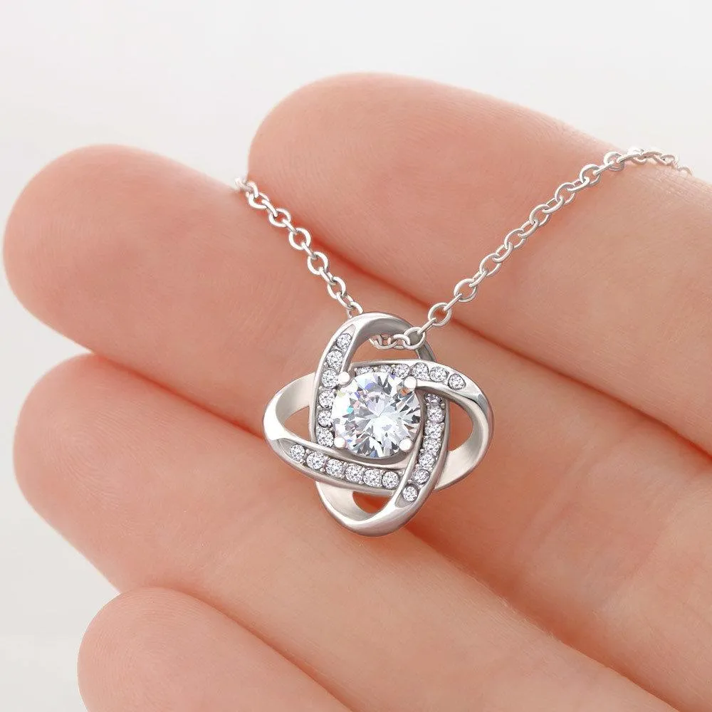 Riding Partner for Life Love Knot Necklace