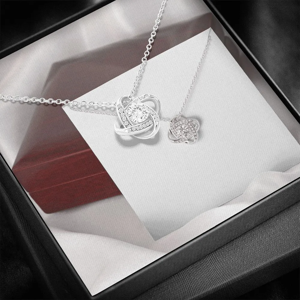 Riding Partner for Life Love Knot Necklace