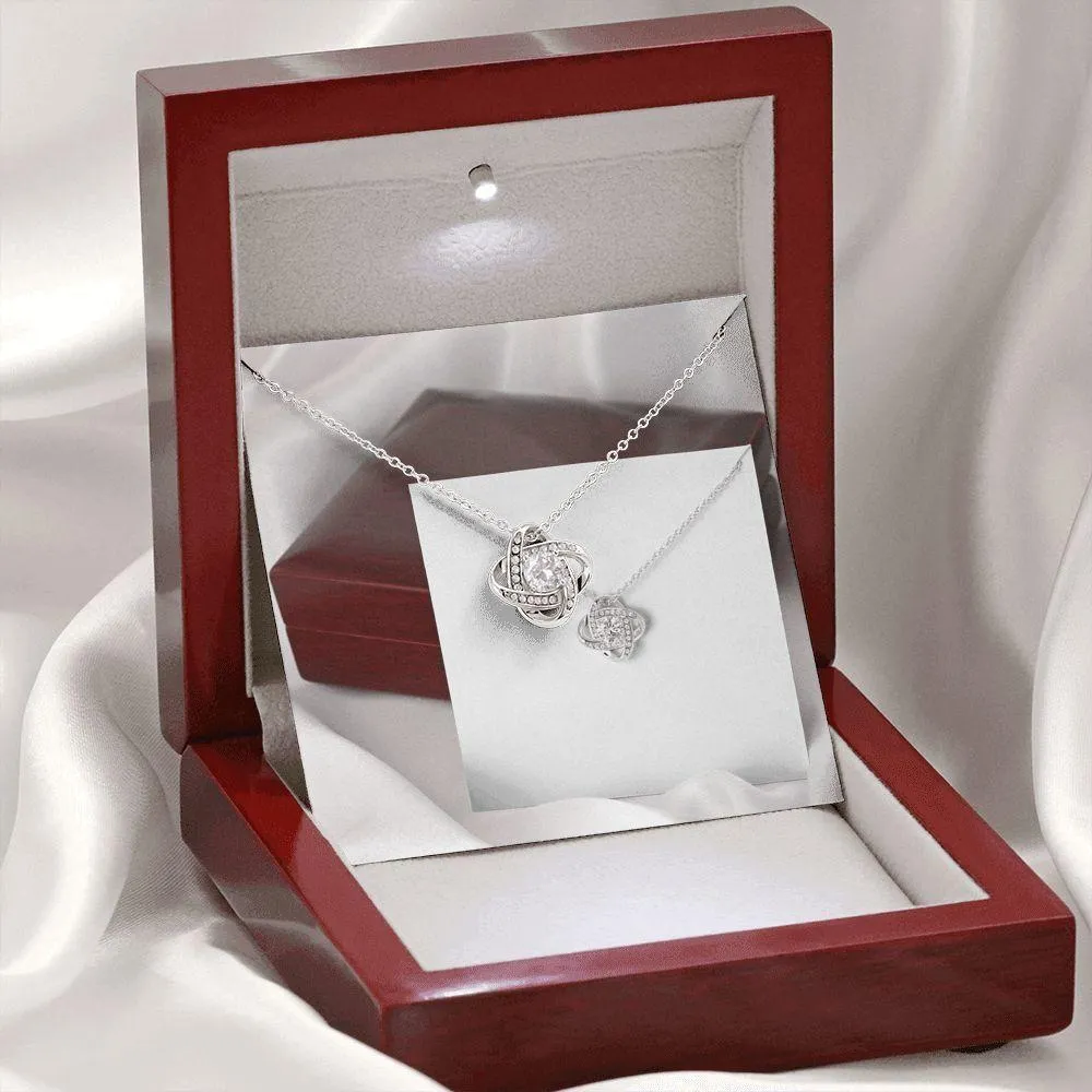 Riding Partner for Life Love Knot Necklace