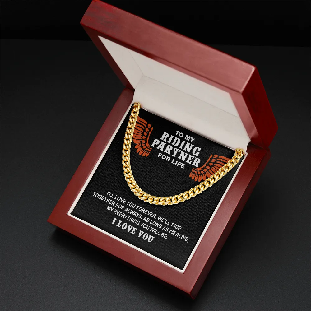 Riding Partner Premium Cuban Link Chain