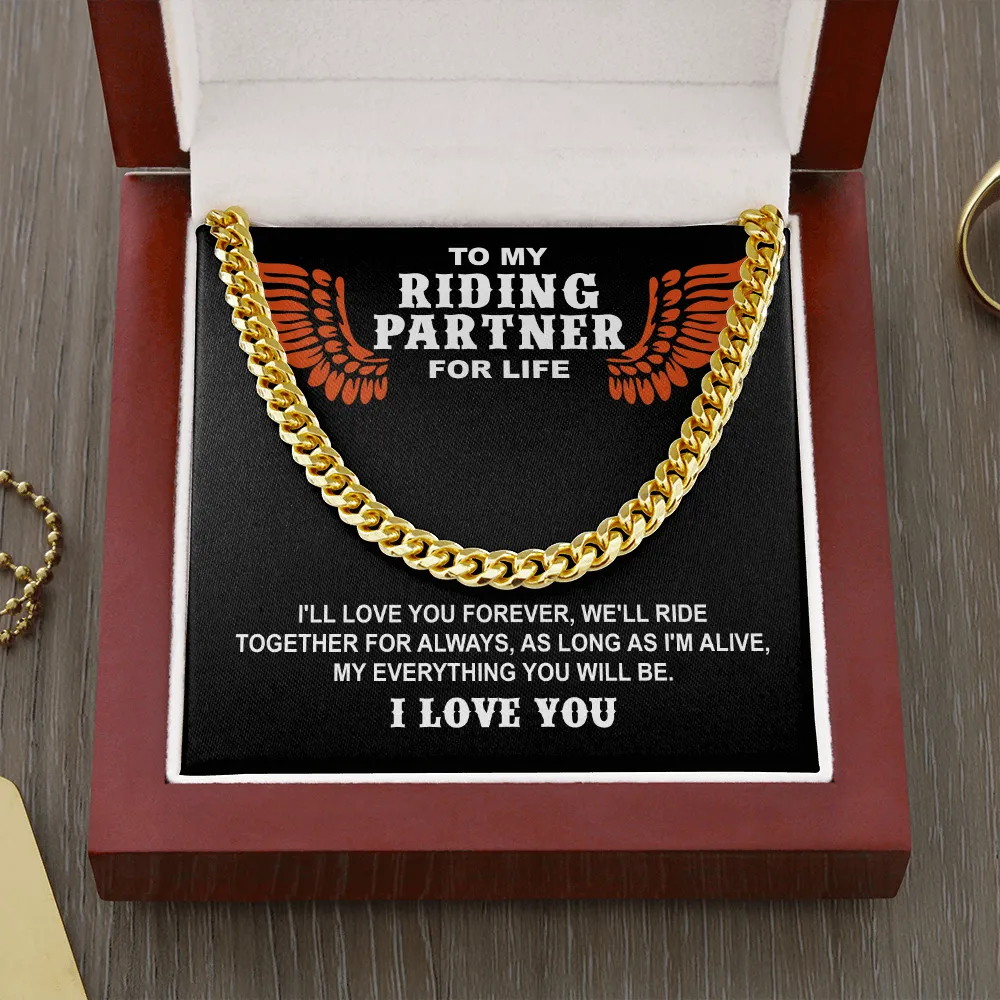 Riding Partner Premium Cuban Link Chain