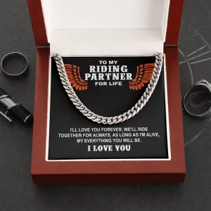 Riding Partner Premium Cuban Link Chain