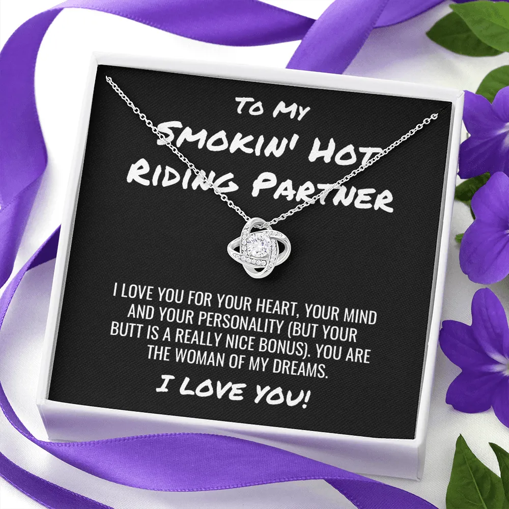 Riding Partner Valentine's Necklace