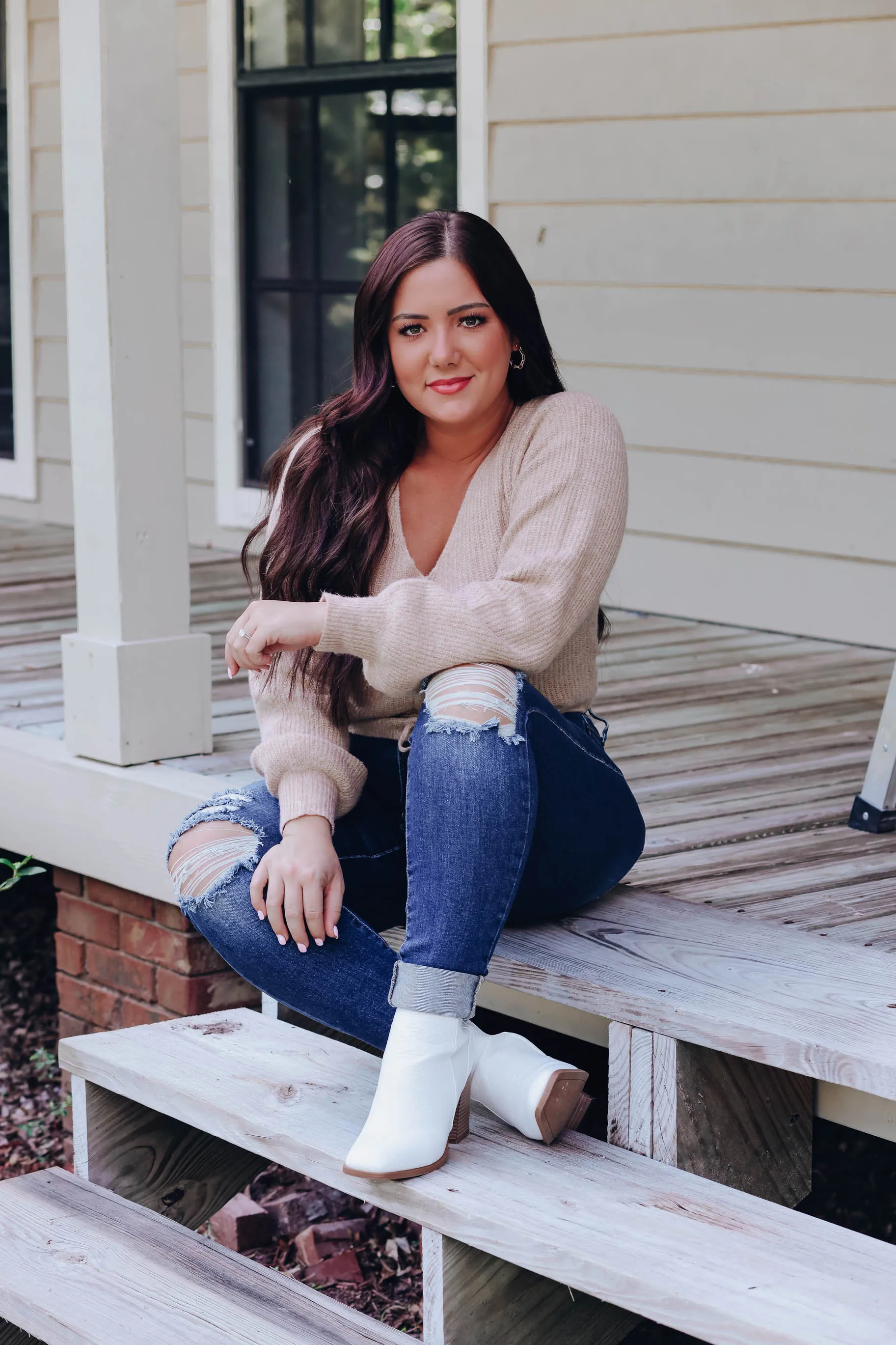 Rio Ruched Drawstring Sweater