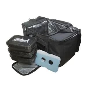 Schiek Cooler Meal Prep Bag - Black