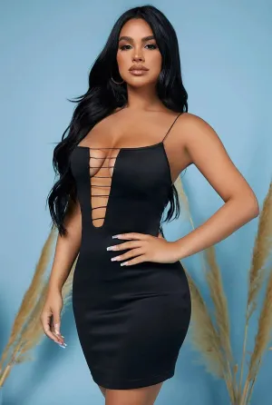 Sexy black Mini Dress