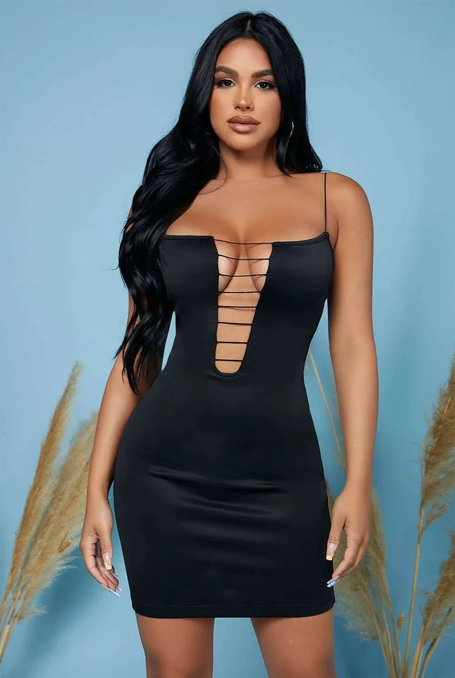 Sexy black Mini Dress