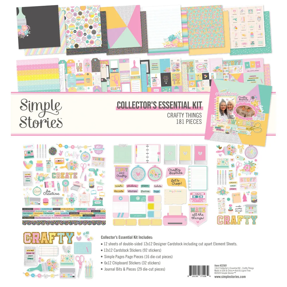 Simple Stories - Crafty Things - Essential Kit