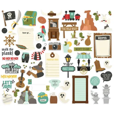 Simple Stories - Say Cheese Frontier At The Park - Bits & Pieces