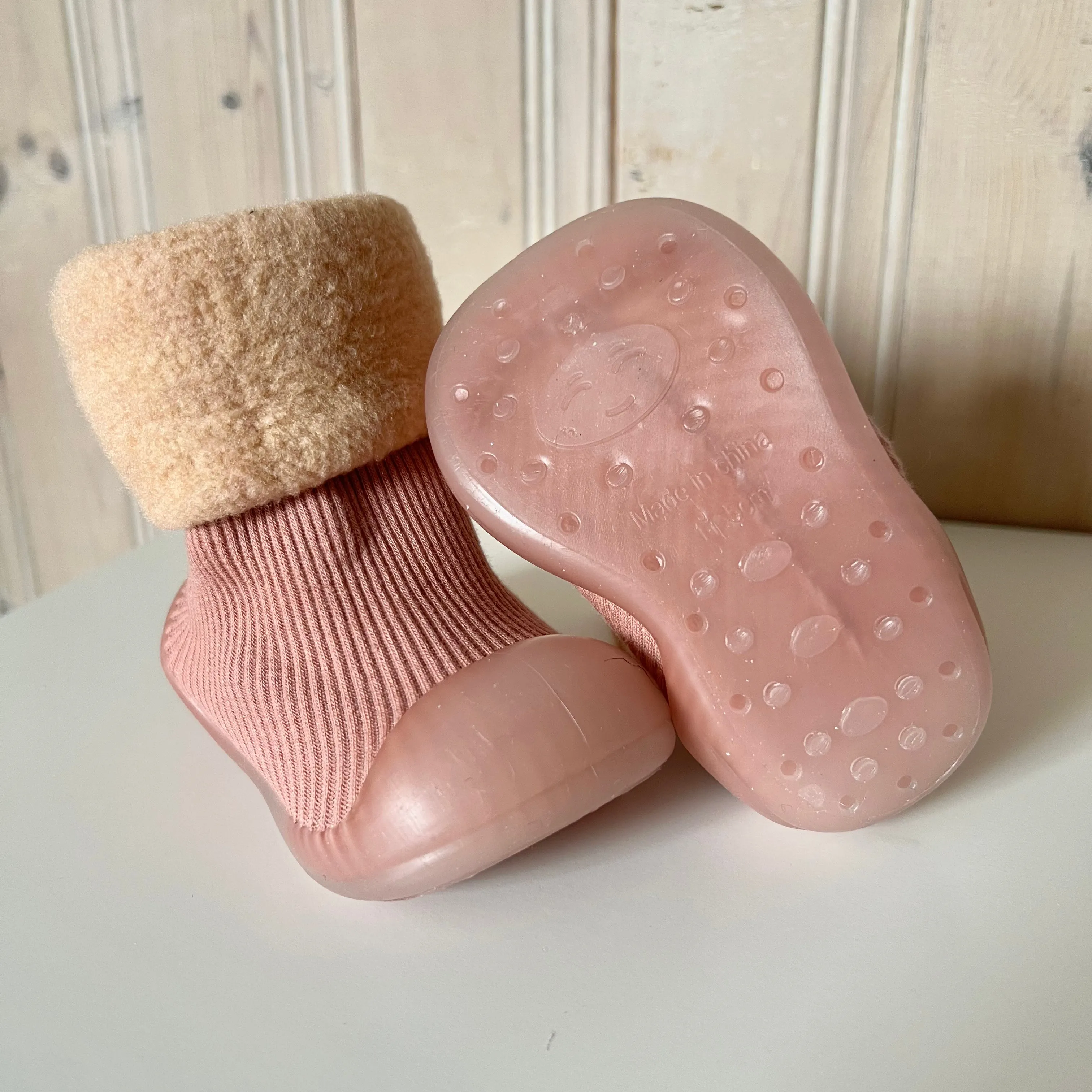 Sock Boots - Blush