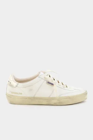 Soul-Star White Platinum Leather Sneaker