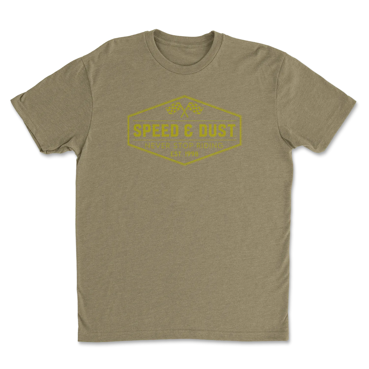 Speed & Dust Retro - Short Sleeve T-Shirt